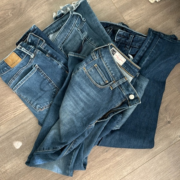 Gap and Abercrombie jeans x4 - Picture 1 of 1